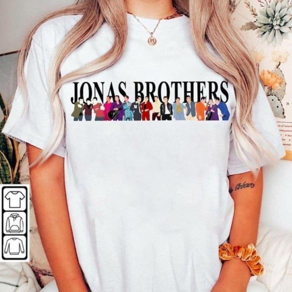 Jonas Brothers Joe Jonas Homage Pop Music Fan Graphic T Shirt